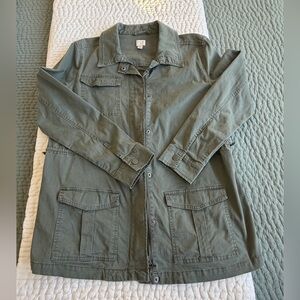 A New Day Olive Green Utility Jacket